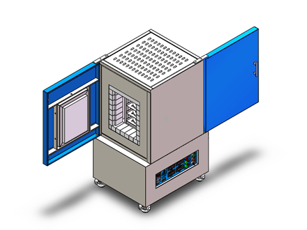  对开式电阻炉\炉门对开式高温炉